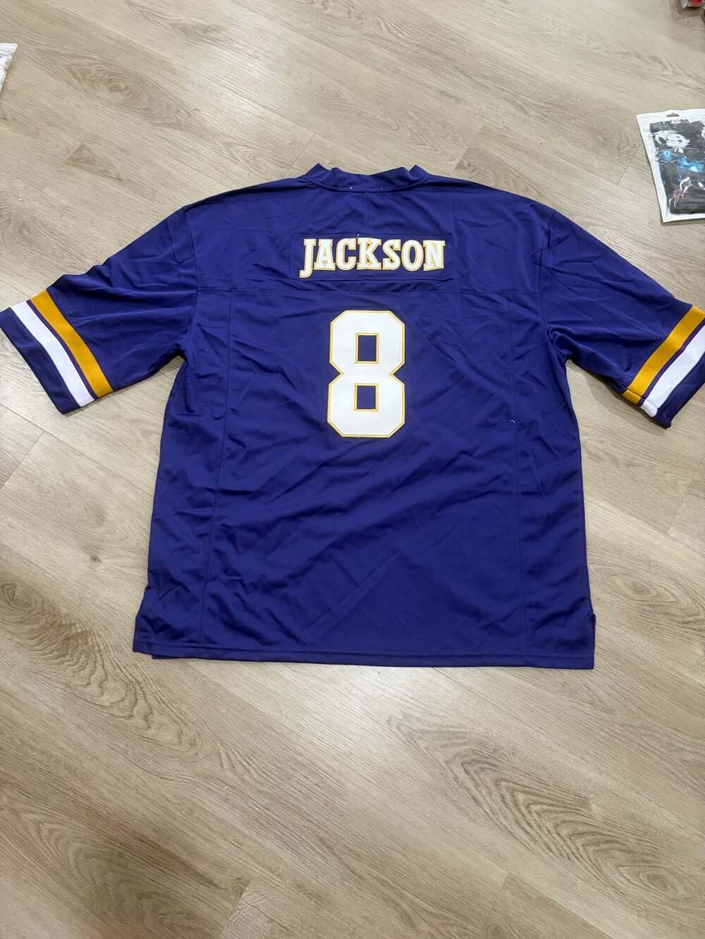 Shxinet Jackson Football Jersey Size 3XL Purple
